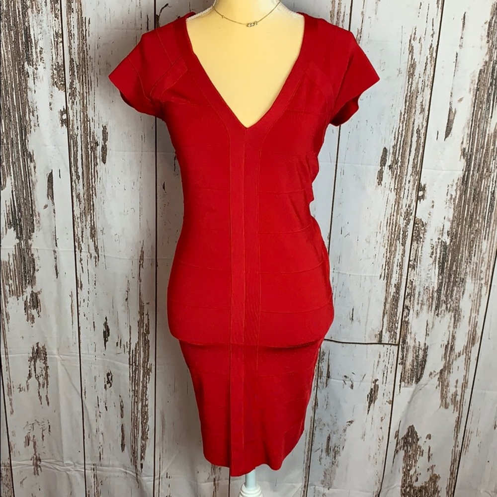 Express red dress😁